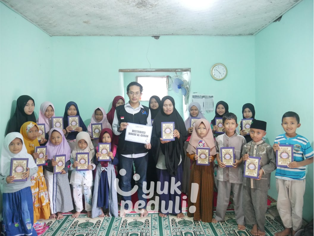 Yuk Peduli Kembali Menyalurkan Wakaf Quran Di Bojong Gede Kaler