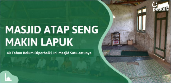 40 Tahun Berdiri Masjid Pelosok NTT Butuh Bantuan